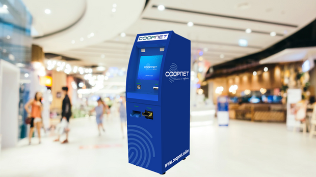 No need for a card; this ATM uses QR codes