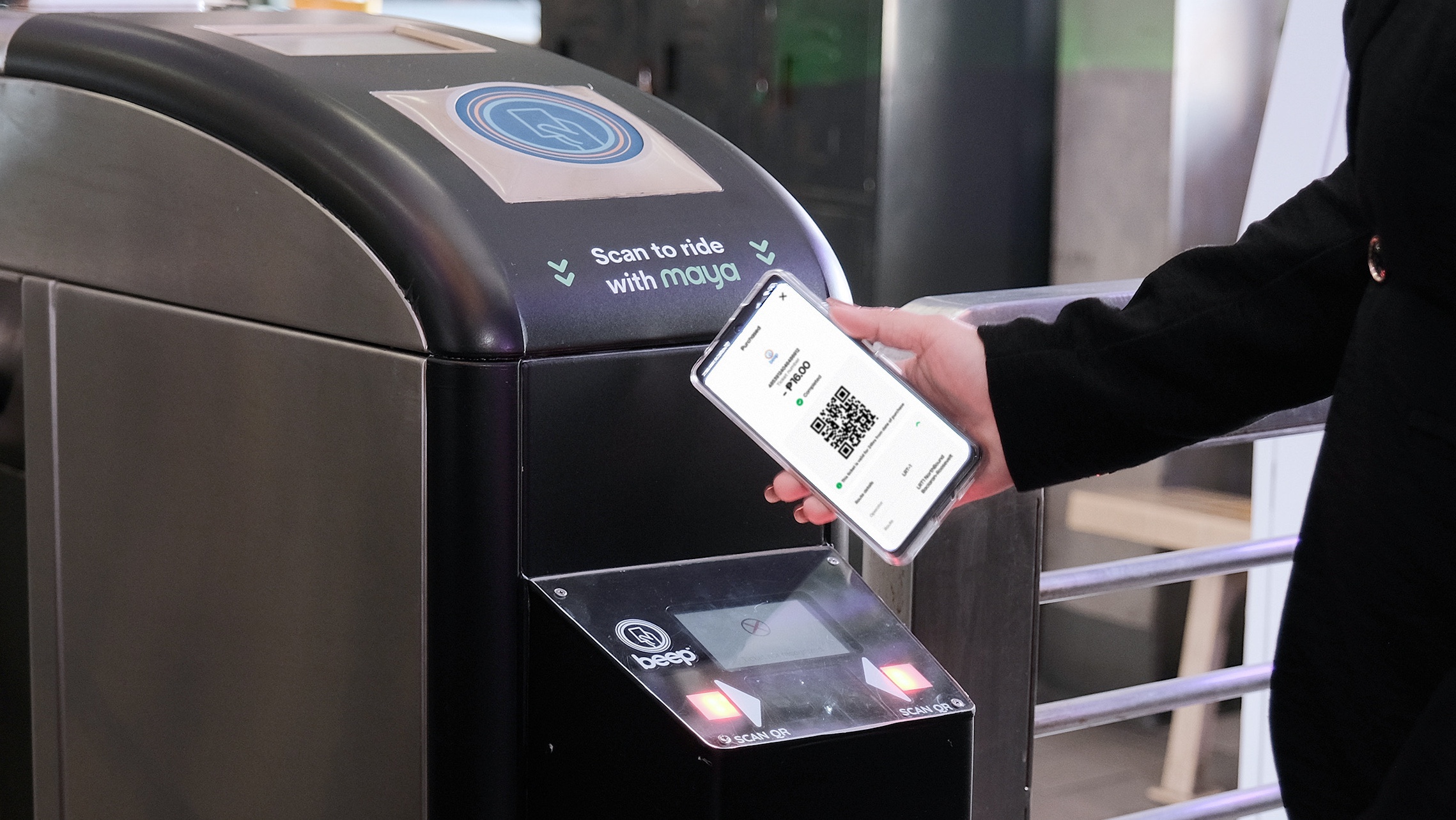 Skip the lines at LRT-1 with the Maya app