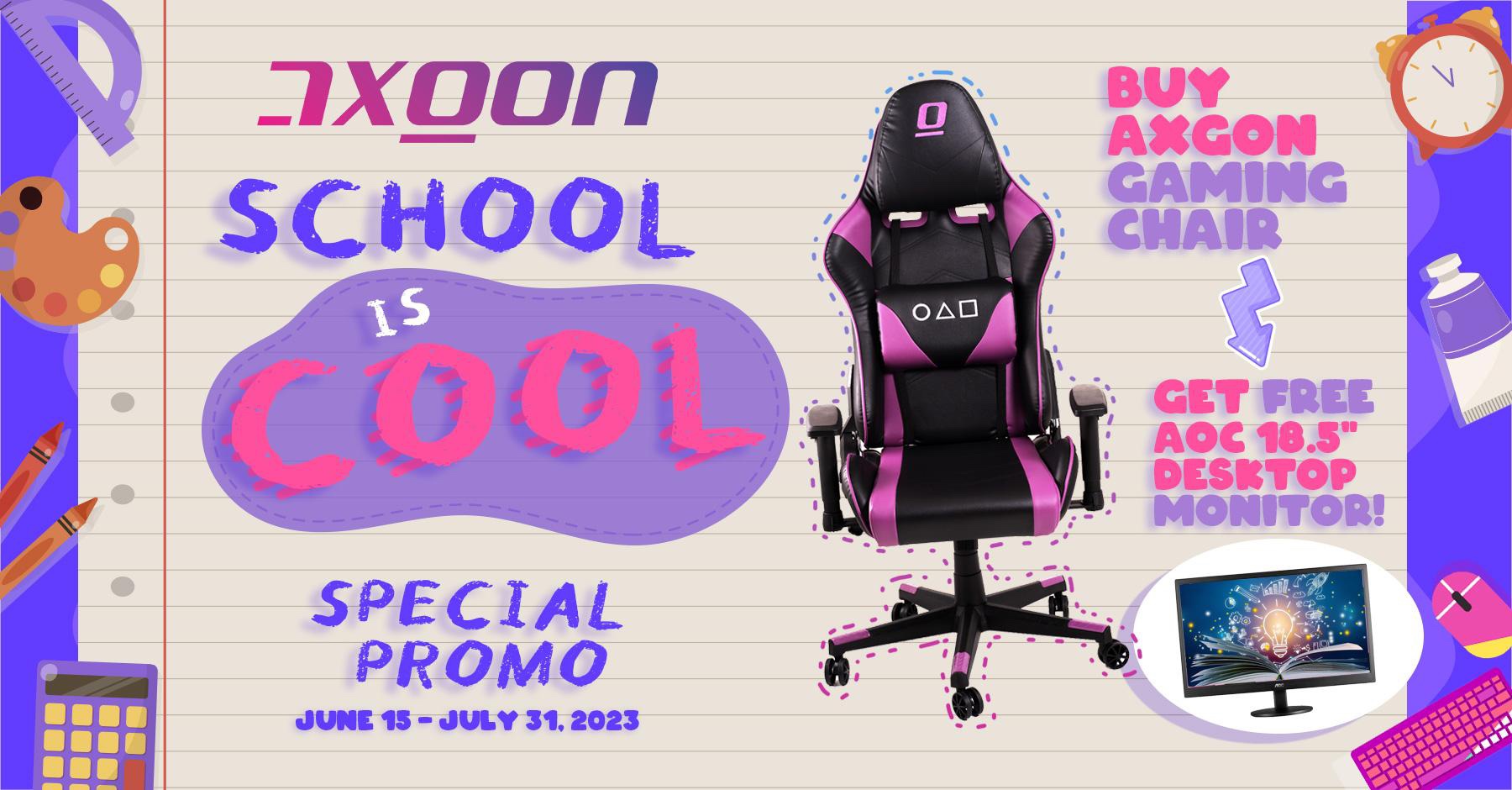 How you can score an AOC monitor when you buy an AXGON gaming chair