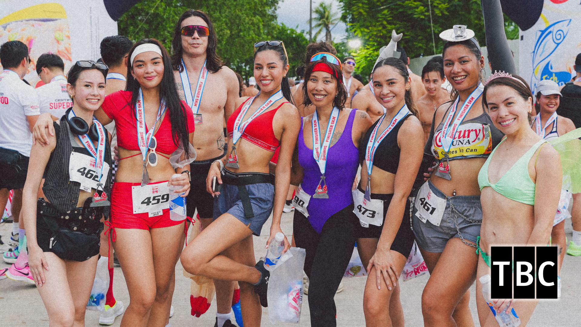 Superbods Underpants Run in full swing