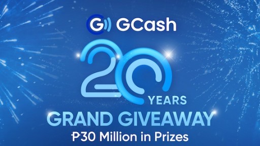 GCash Turns 20: Celebrate Natin ang Lahat with Up to P30 Million in Prizes up for Grabs