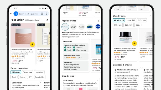 Your Personal Shopper Just Got Smarter: Introducing Amazon’s AI Guides