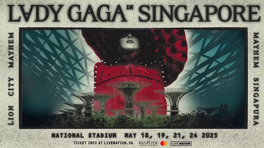 Unlock KrisFlyer Benefits for Lady Gaga’s Singapore Concert Tickets