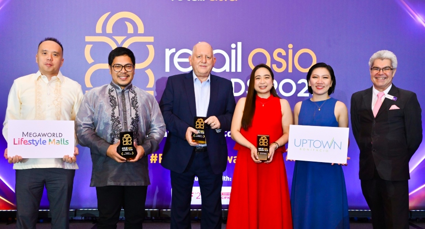 Megaworld Lifestyle Malls Earns 3rd Consecutive ‘Mall of the Year’ Award from Retail Asia