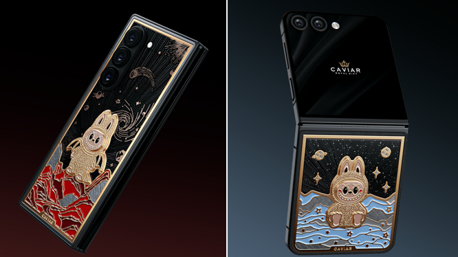 Because Your Phone Isn’t Expensive Enough: Caviar Unleashes $10K Foldables for People with More Money Than Taste