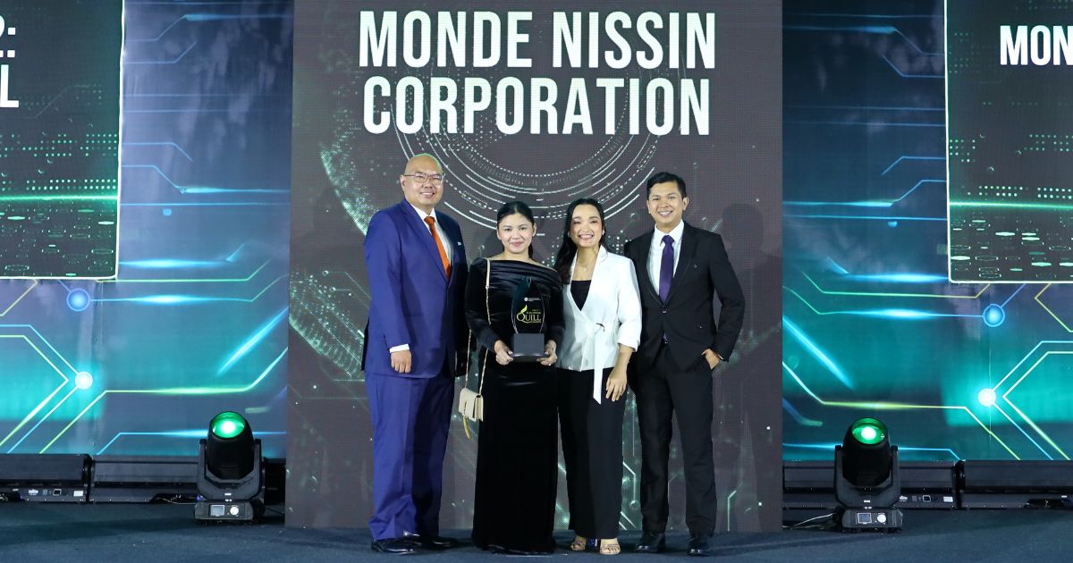Monde Nissin Corporation Wins Three Excellence Awards at the 21st Philippine Quill Awards