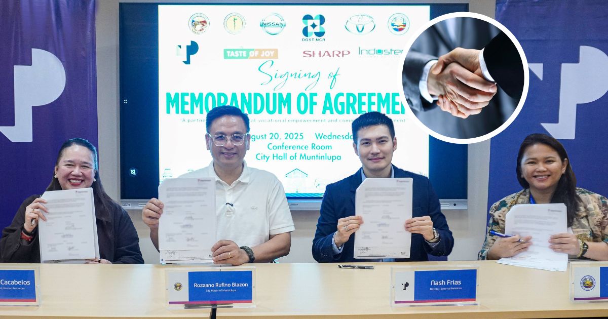 TP, Muntinlupa City Technical Institute ink partnership for industry learning program