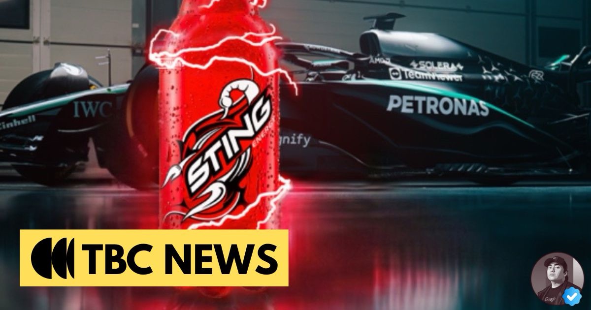 Sting Energy takes pole position with Mercedes-AMG F1 deal