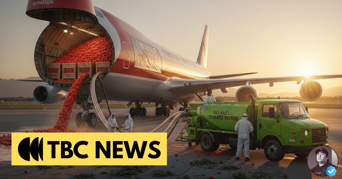 Research says rotten tomatoes are the future of jet fuel