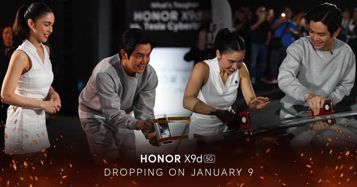 WATCH: Joshua Garcia, Julia Barretto Test 2026’s Toughest Phone&nbsp;HONOR X9d 5G against Tesla Cybertruck