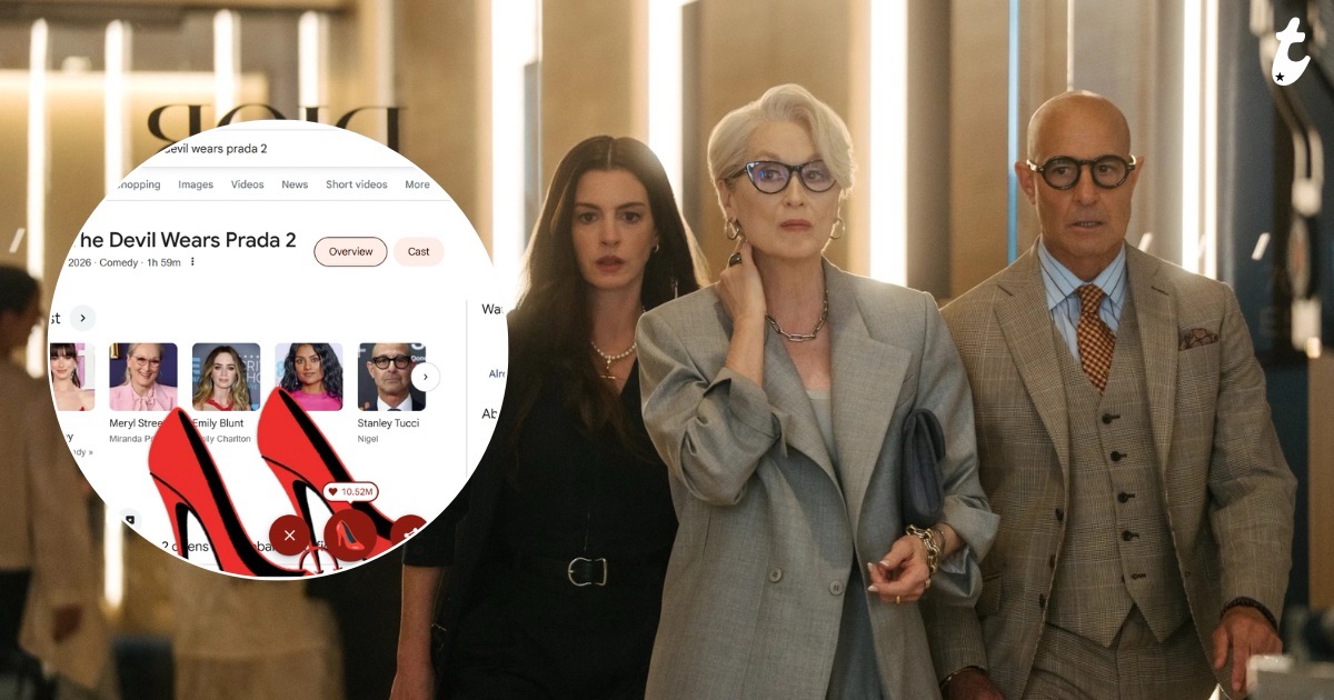 &nbsp;10M+ click the heel as ‘The Devil Wears Prada 2’ rules Google Search