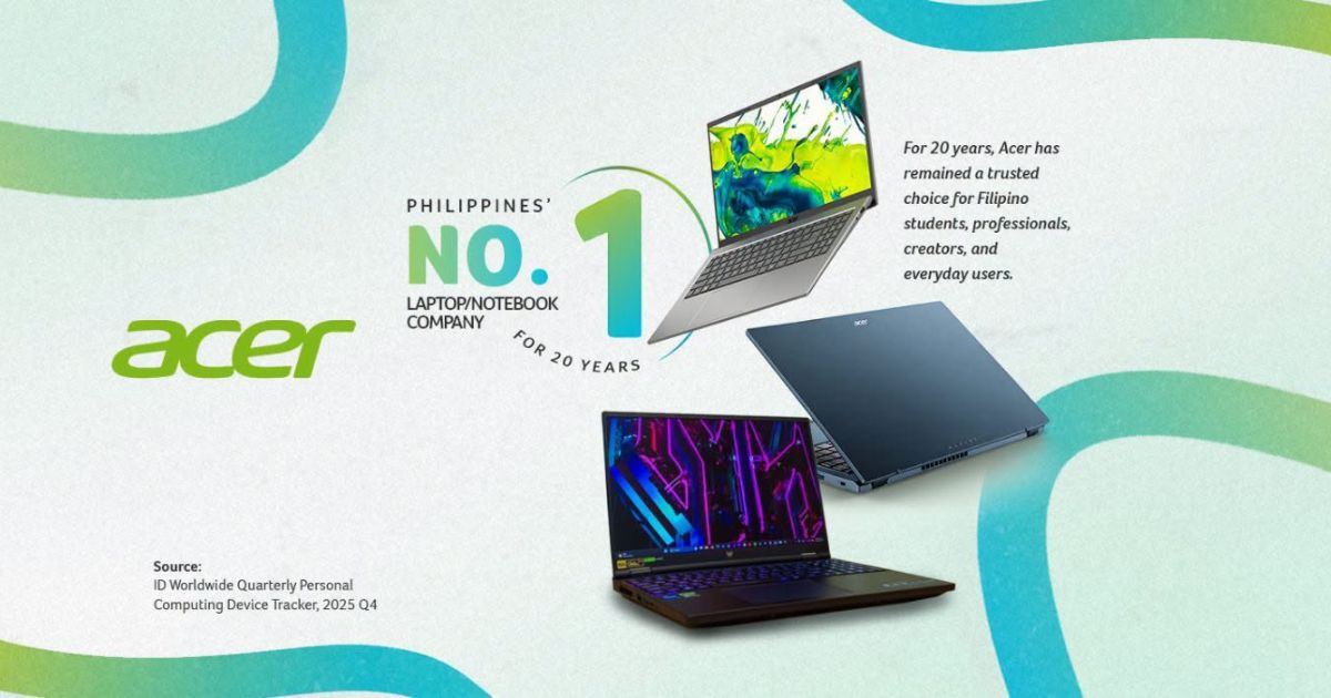 Why Acer continues to lead the Philippine consumer and gaming laptop market in 2026