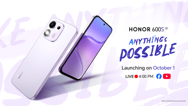 Honor 600S set to launch in the Philippines this October 1