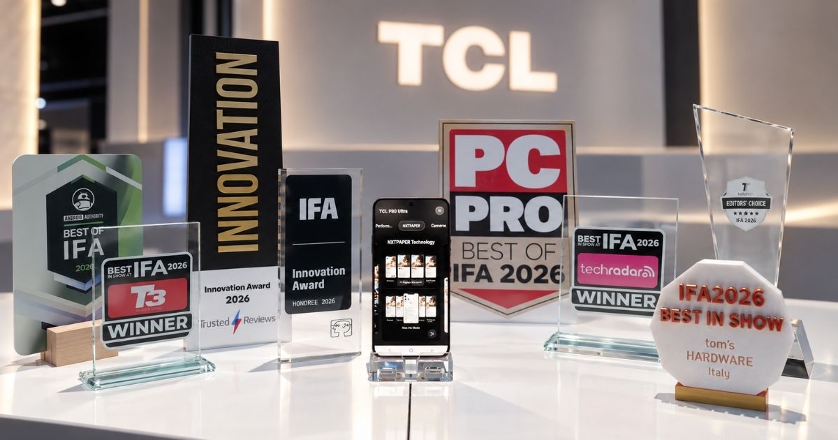 How TCL secured over 30 global awards at IFA 2026