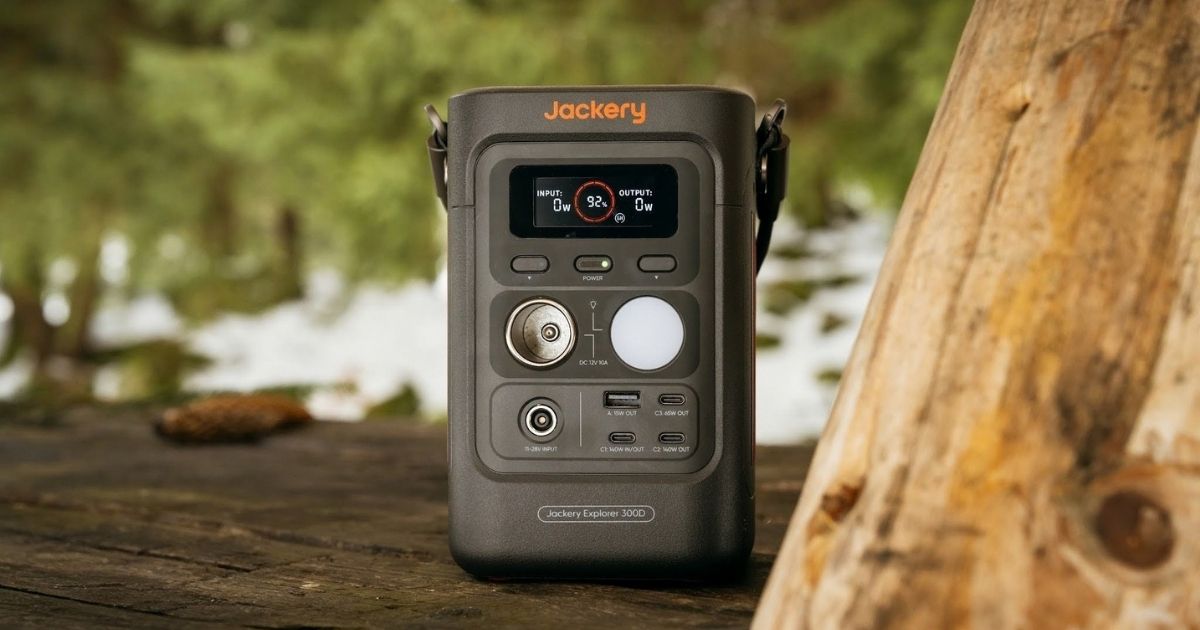 Putting the true power in portability with the Jackery Explorer 300D