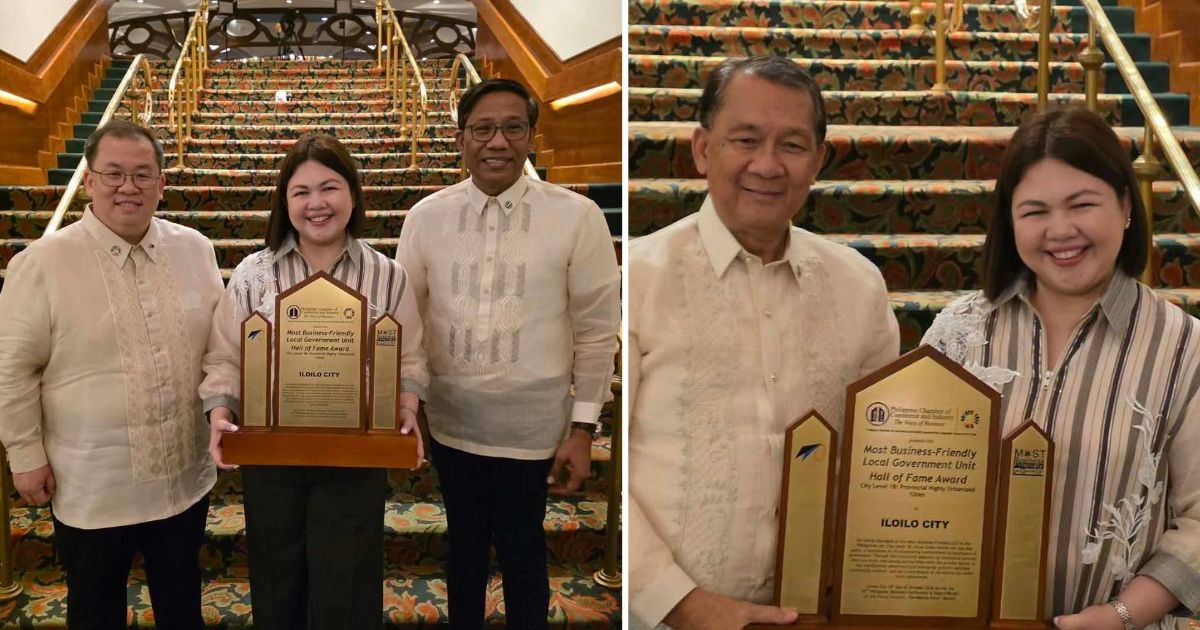 Iloilo City bags 3rd best business-friendly LGU award in 4 years, makes it to Hall of Fame